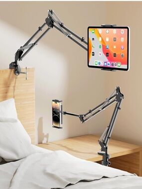 33.5 inch tablet stand adjustable gooseneck tablet arm universal tablet holder